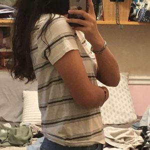 striped surfer’s tee